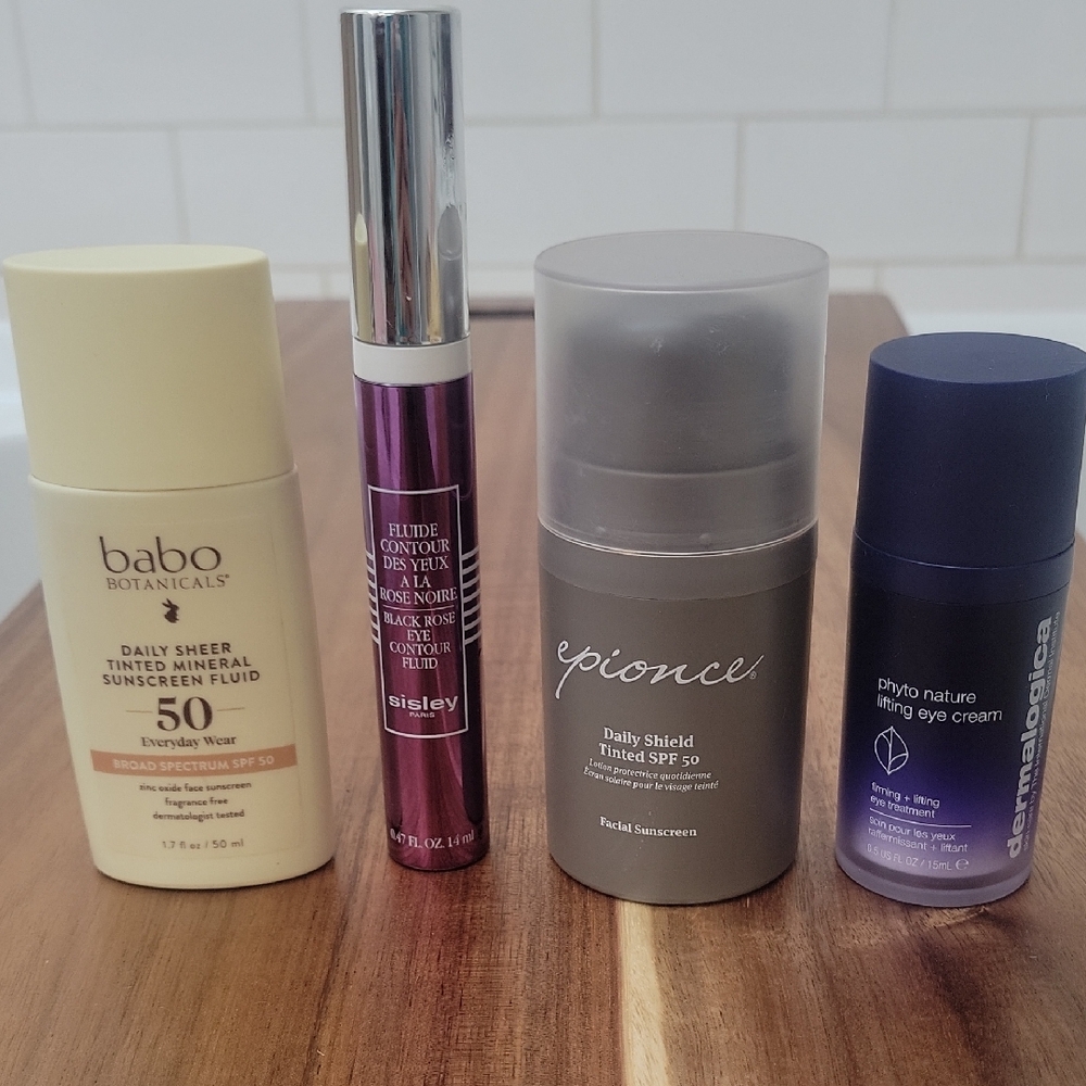 Luxury Face Care Products - Sisley Epionce Dermalogica Babo